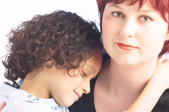 Loving Mother with Child