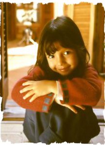 RPT Registered Play Therapist can help this girl if she needs it.